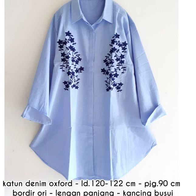 Baju Tunik Wanita Terbaru Tunik Terbaru Import Premium Bangkok Murah Busui Big Jumbo Kekinian X2M5