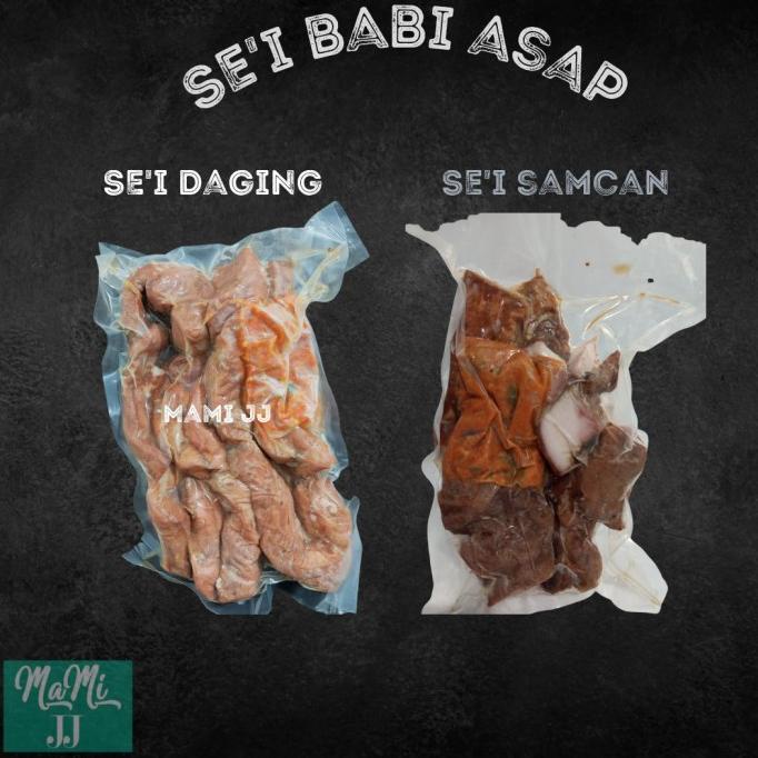 

[COD] sei babi asap kupang 500gr [COD]