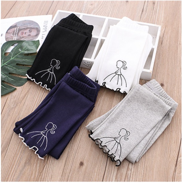 legging anak perempuan import 100% import usia 3 tahun - 9 tahun MODEL CEWE DANCE