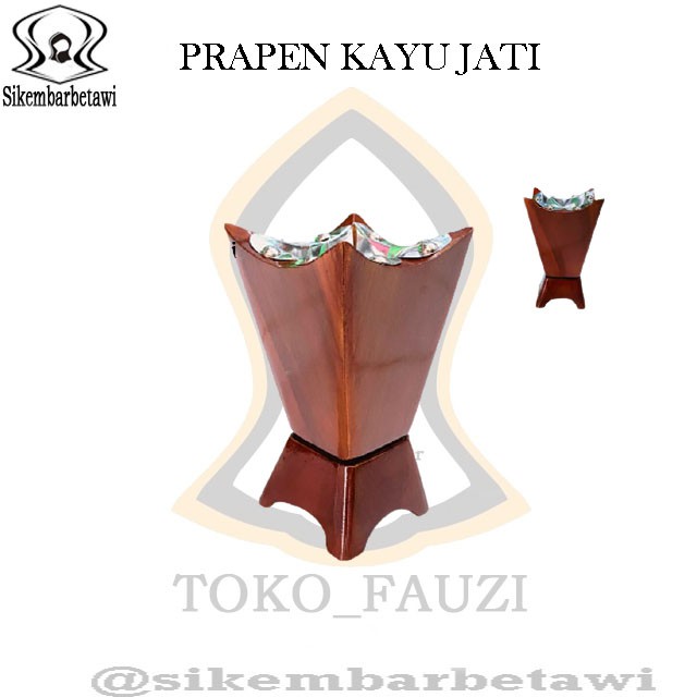 Prapen Tempat Pembakaran Bukhur Exclusive Material Kayu Jati Prapen Kayu Jati Tempat Buhur Kayu Jati