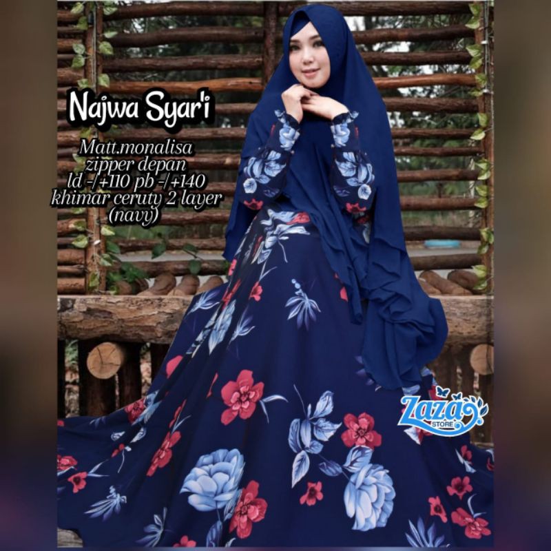 NAJWA SYARI BY ZAZA HIJAB SOLO