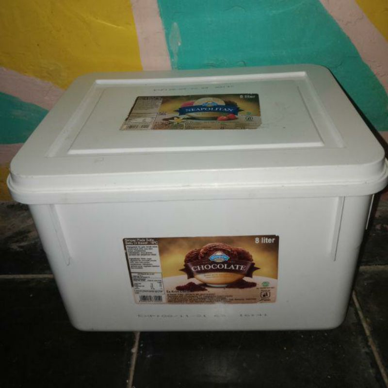 box / ember es krim - 8L (tangan pertama)