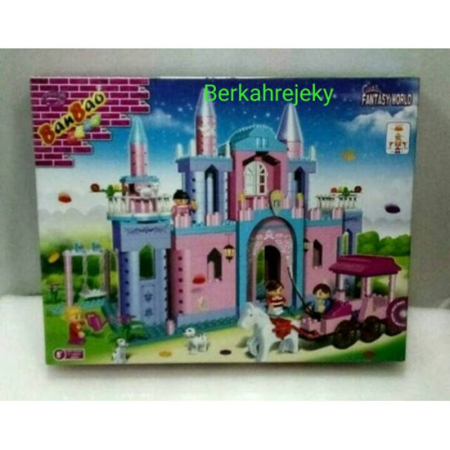 BRICK LEGO BANBAO CASTLE FANTASY WORLD 8360