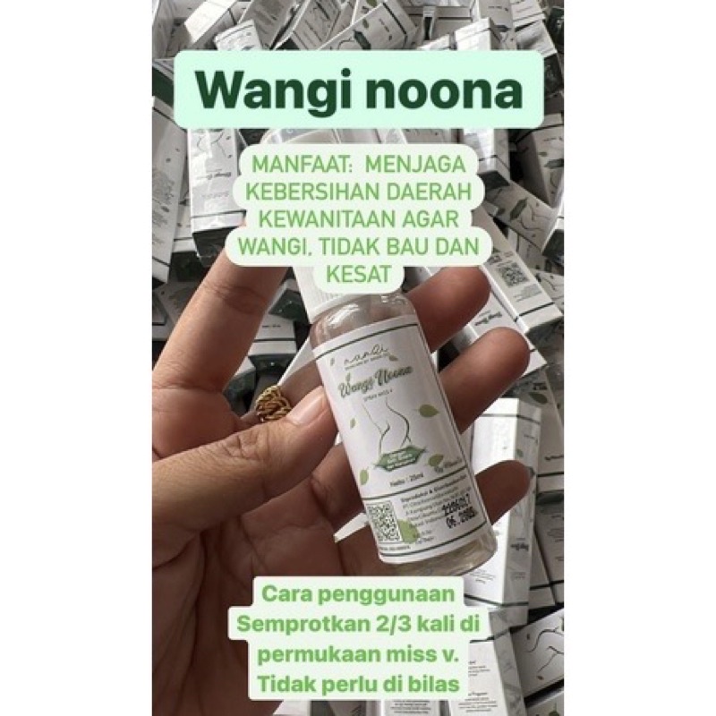 spray wangi noona / Wangi Noona Bpom / wangi nona