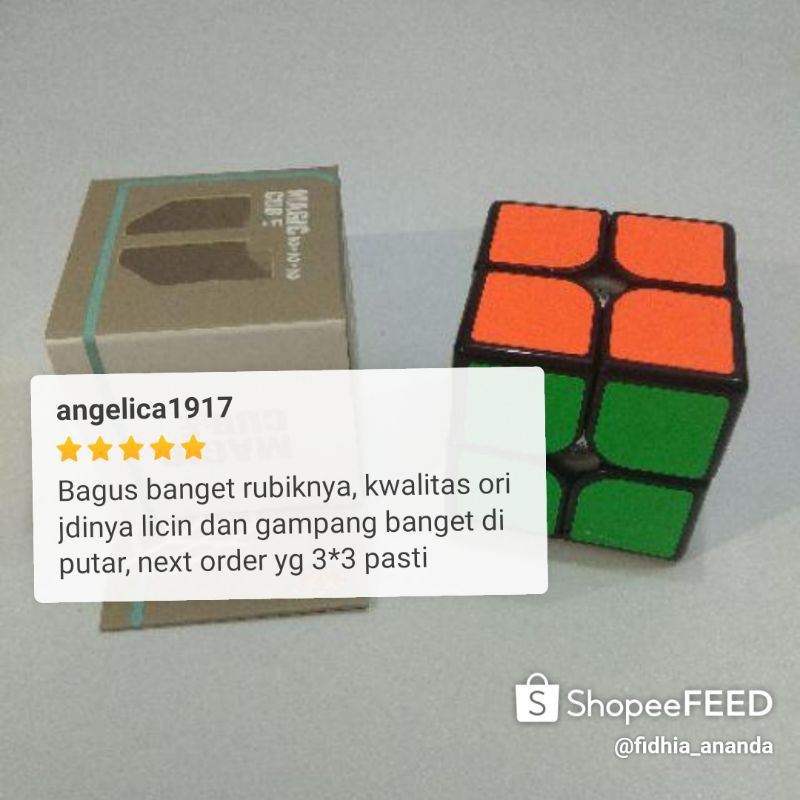 RUBIK 2x2 YONGJUN / RUBIK 2X2 YONG JUN ORIGINAL / MAINAN RUBIK / RUBIK 2 X 2 / RUBIK / RUBIC