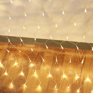 Jual Lampu Natal Jala LED Warm White dan White Tumblr Light Jala