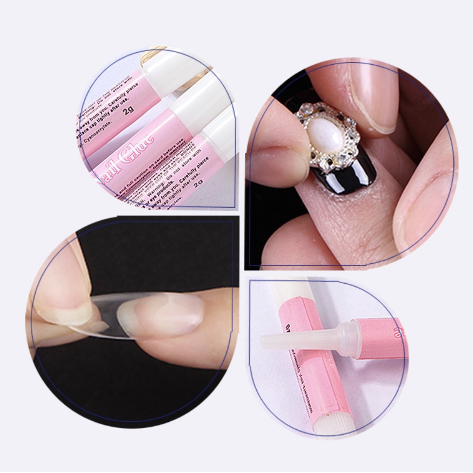 Nail Glue / lem kuku cair Glue nail art lem kuku palsu akrilik KU015