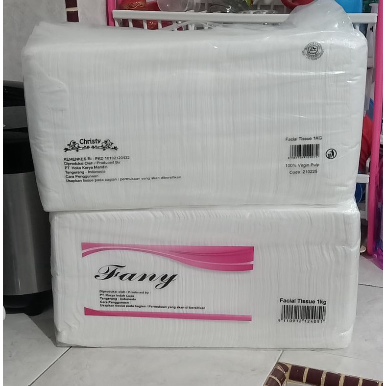 Facial tisu 1000 gr / 1 kg
