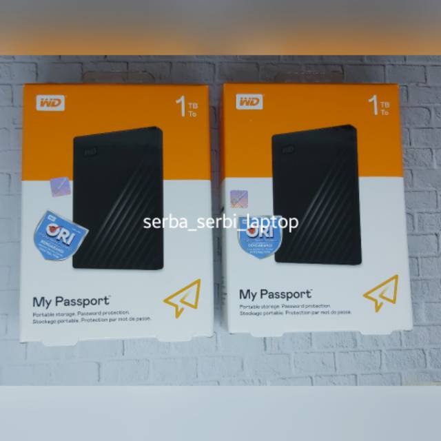 Harddisk External / External Hard Drive Merk WD Passport /SGT 500G 1TB 2TB