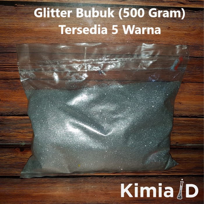 Glitter Bubuk - 1Kg -  Kosmetik -  Nail Art-- Kutek Aksesoris - Glitter Hiasan - Resin Bening