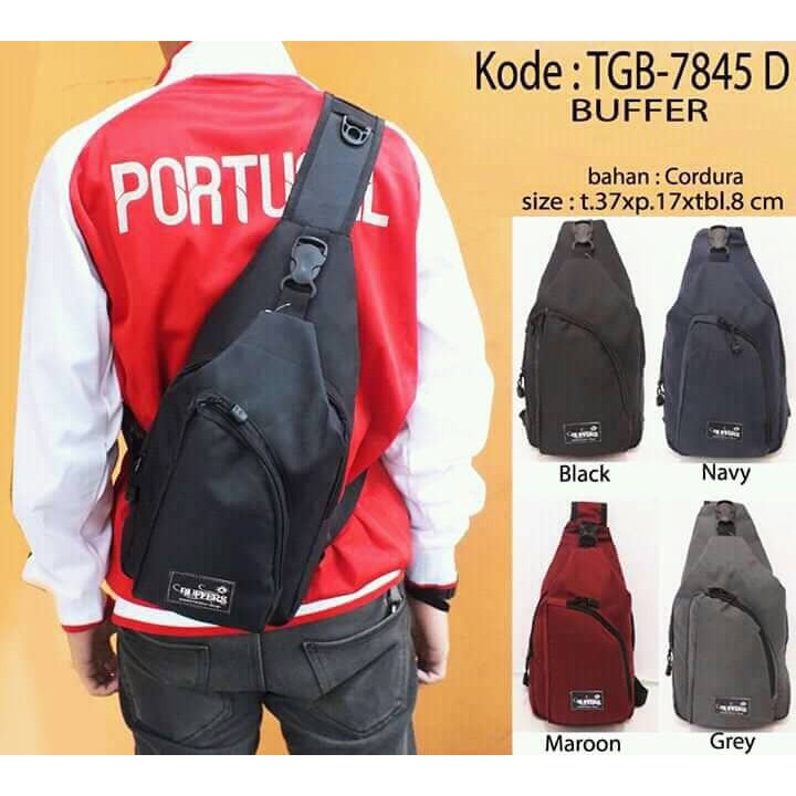 Produk Unggulan 7477 Tas Selempang Slempang Bodypack Slingbag Pria MURAH MERIAH