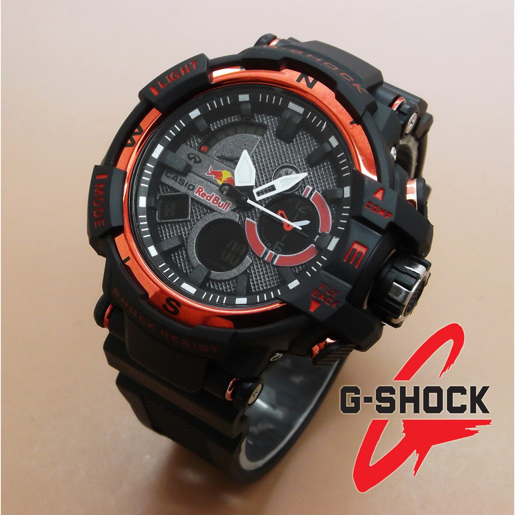 g shock watches red bull