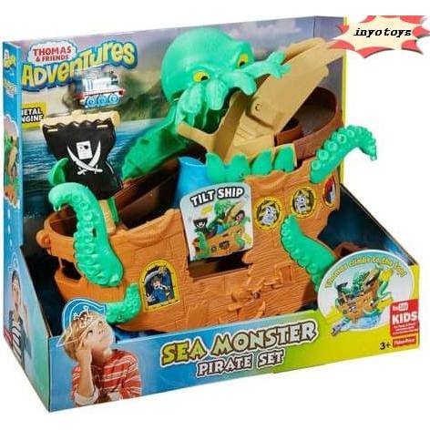 MAINAN Thomas & Friends Adventures Sea Monster Pirate Set MURAH