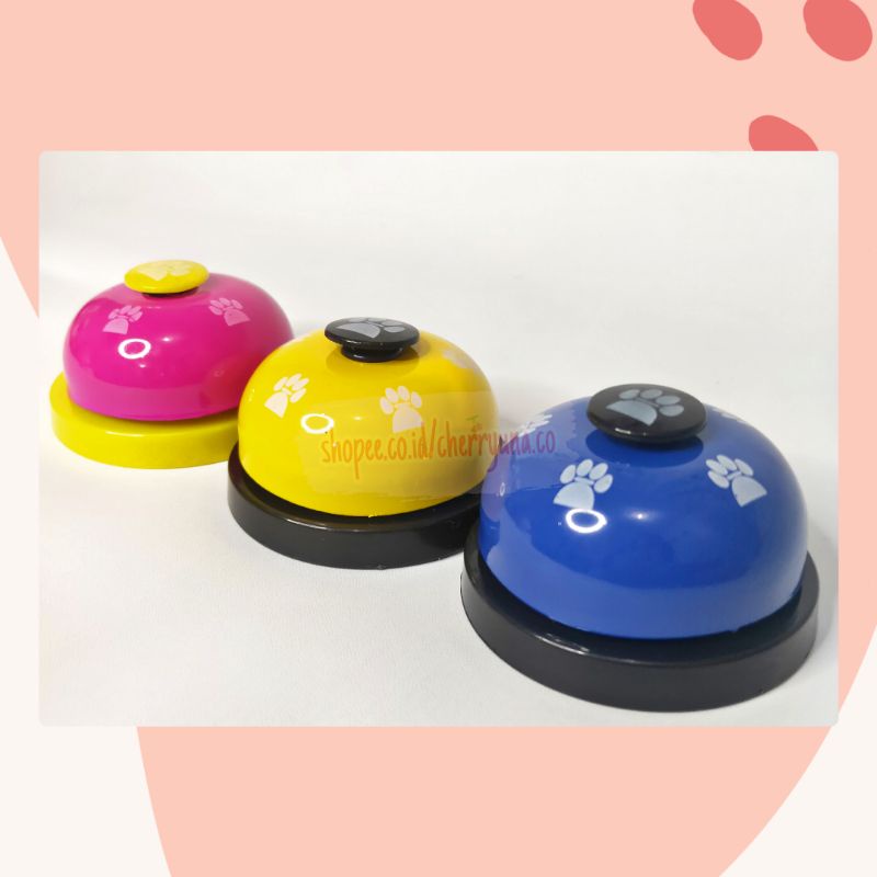 Pet Training Bell For Dog &amp; Cat - Mainan Bell Pencet