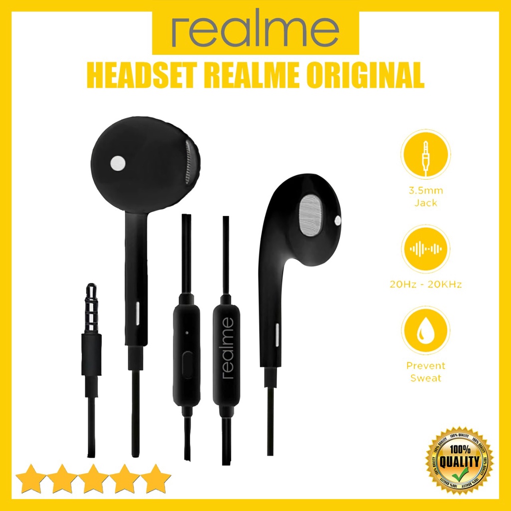 Headset Earphone Handsfree Original Copotan OPPO VIVO REALME MH680 Sound bass Suara Stereo BRAND Universal Colokan Hp 3.5mm