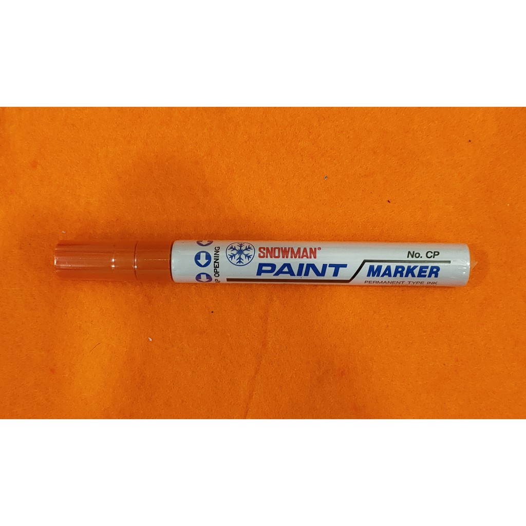 

SPIDOL PAINT MARKER SNOWMAN CP - 12 ORANGE