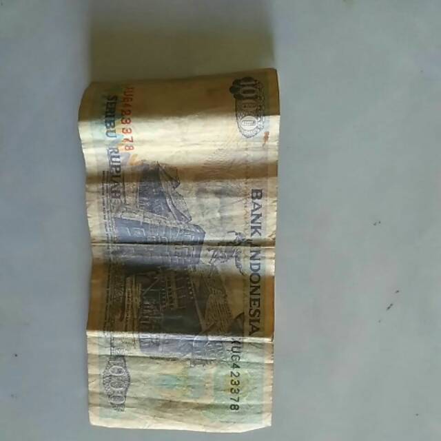Uang lama 1000 rupiah tahun 1992
