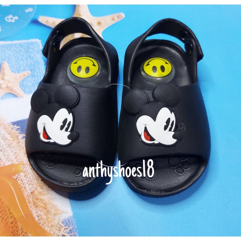 *NEW* Sandal Karet YUTU Tali Bunyi Cit Cit Anak Bayi Batita Laki Laki Size 19 -24