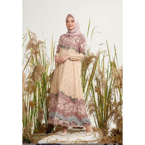 Zafifa Dress Mocca by Geulis