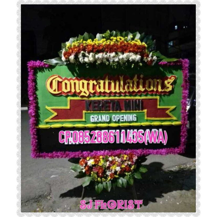 

Promo Papan Bunga Congratulations by LARVA