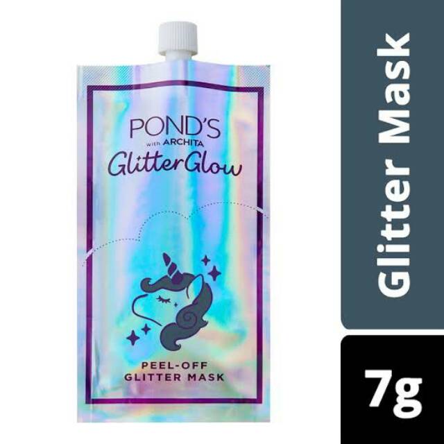 Ponds Glitter Glow Peel Off Mask Sachets 7g