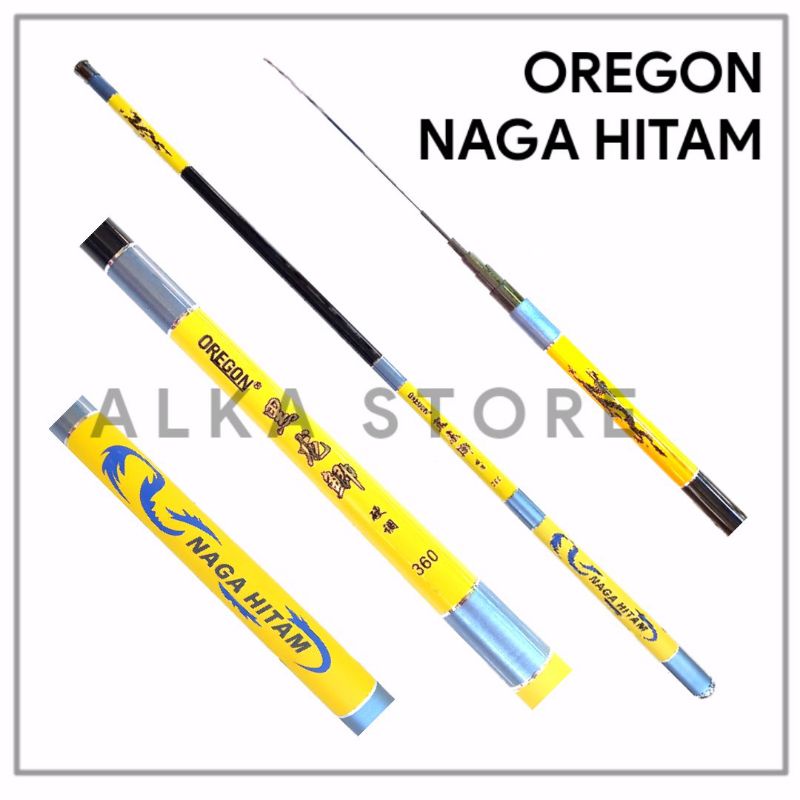 Joran Tegek Carbon Oregon Naga Hitam