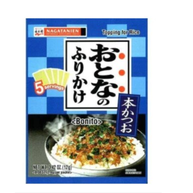 

Nagatanien Otona No Furikake Honkatsuo 12.5Gr