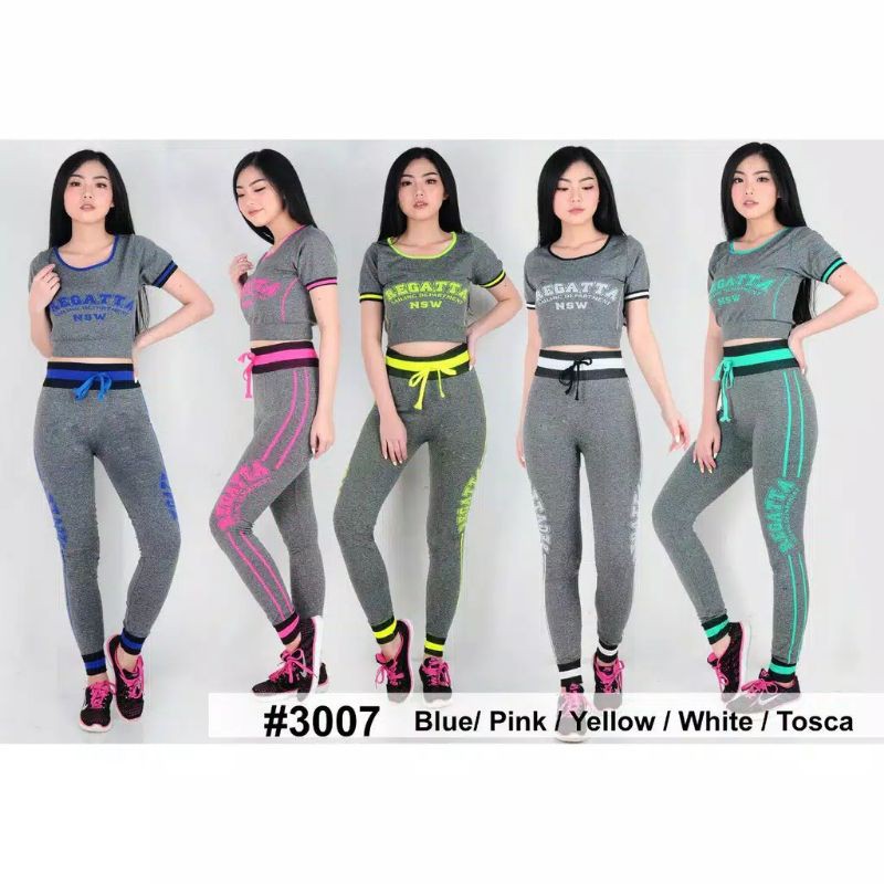 Set Baju Senam Crop