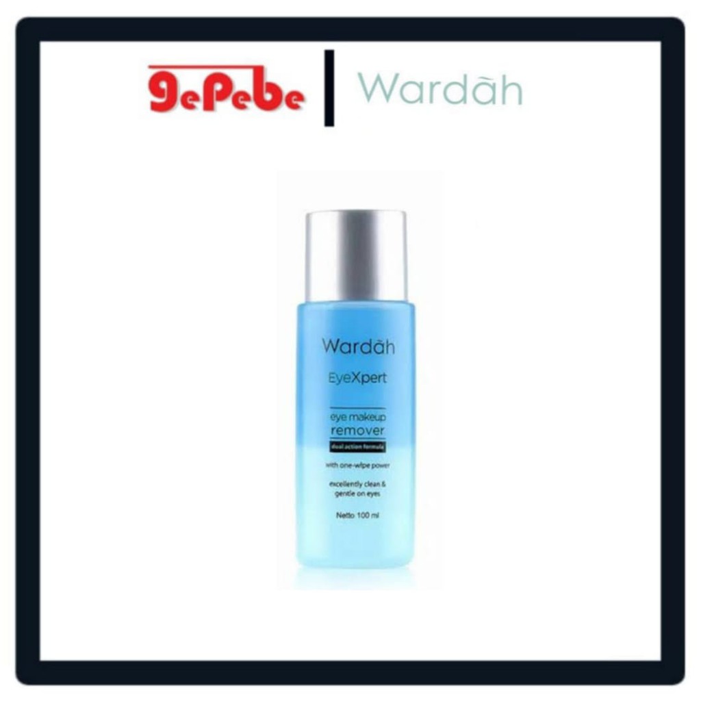 Wardah Eyexpert Eye&amp;Lip Make Up Remover 50ml &amp; 100ml