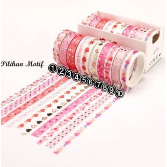 

DIY Washi Tape Cute Kawaii DIY Masking Tape- Love - 1pc