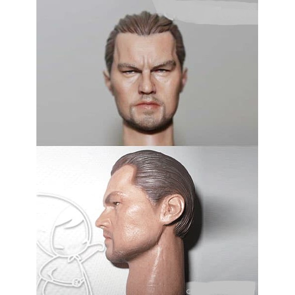 1/6 scale Leonardo Dicaprio Head Sculpt for Hot toys
