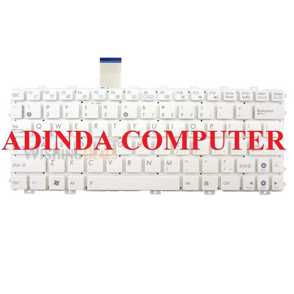 Keyboard Asus 1015 1015B 1015BX 1015CX 1015P 1015BX 1015PN 1015PD 1015PDG 1015T White