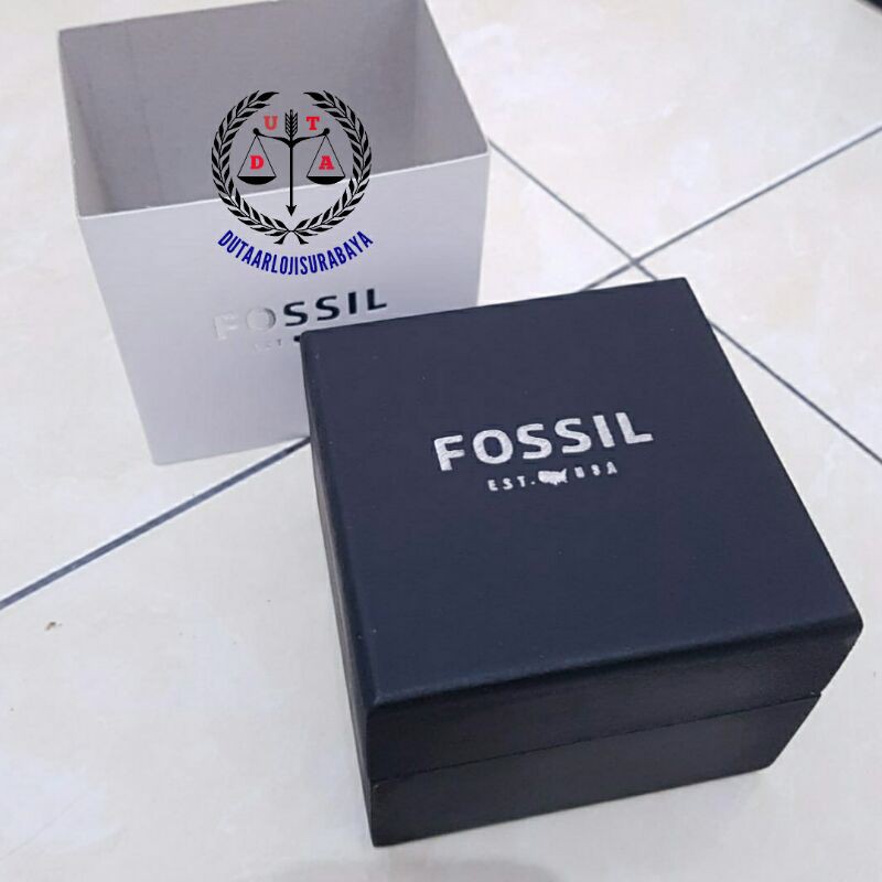 KOTAK JAM TANGAN BOX KAYU FOSSIL