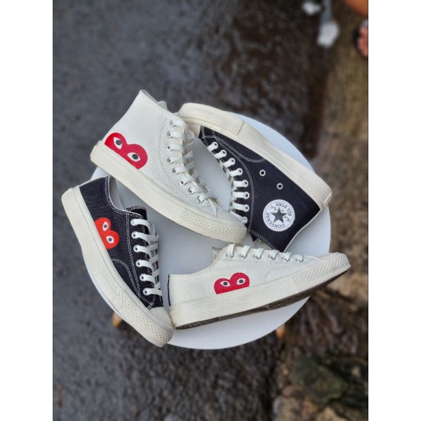 Converse 70s High x CDG Play (Come Des Garcons)