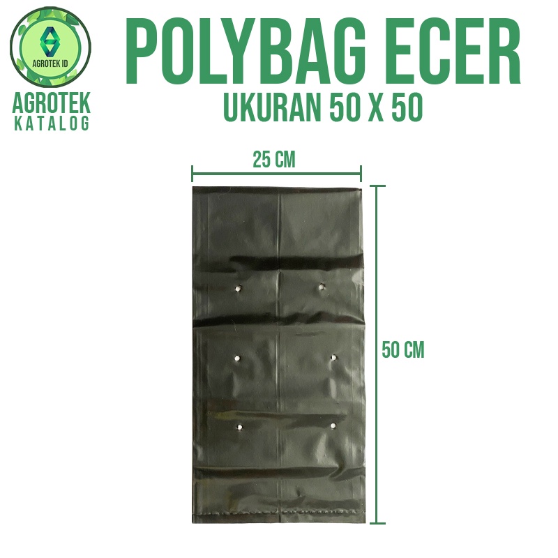 Polybag Ecer 50x50 Bijian