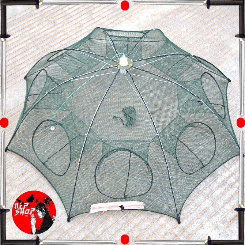 Jaring Ikan Hexagonal 8 Hole Fishing Net Trap Cage Perangkap ikan