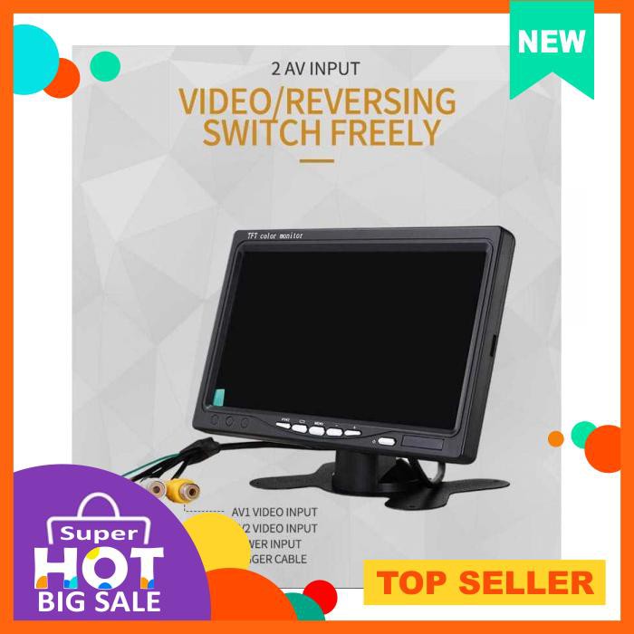 Yoelbaer Layar Monitor Mobil Tft Lcd 7 Inch