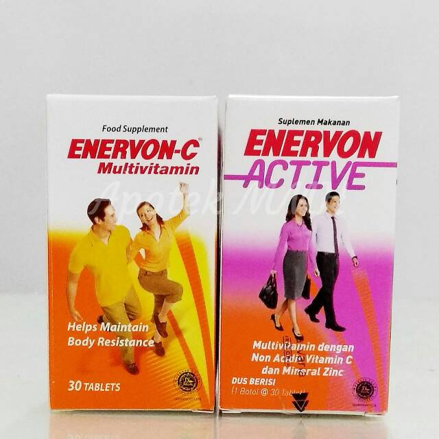 Enervon C & Active Botol 30 Tablet