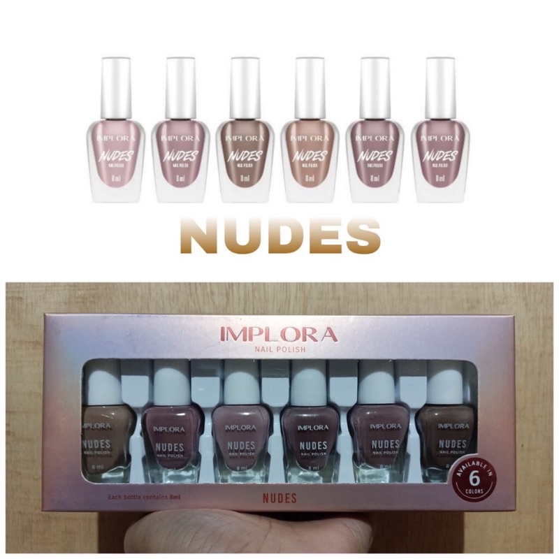 Kutek Implora Nude Peel Off 100%  Halal