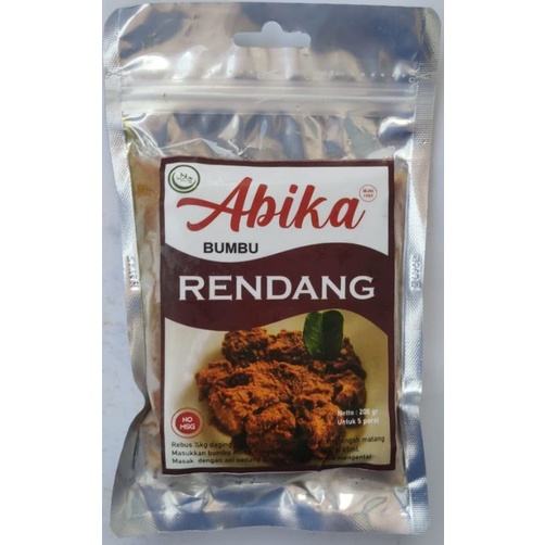 

ABIKA BUMBU MASAK INSTAN RENDANG 200GR