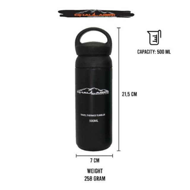 Dhaulagiri Thermos Travel Tumbler 500 mL