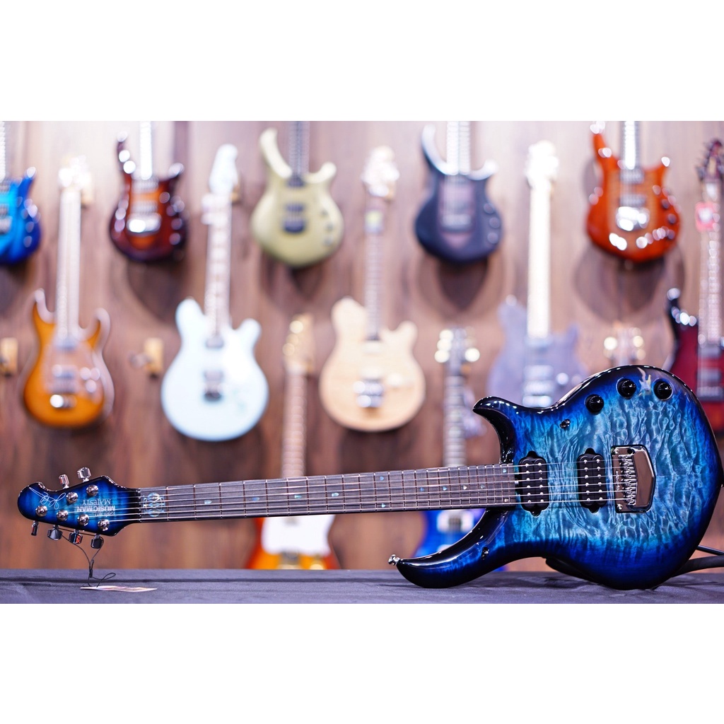 Ernie Ball Music Man John Petrucci Majesty Electric Guitar - Hydrospace with Ebony Fingerboard M014941