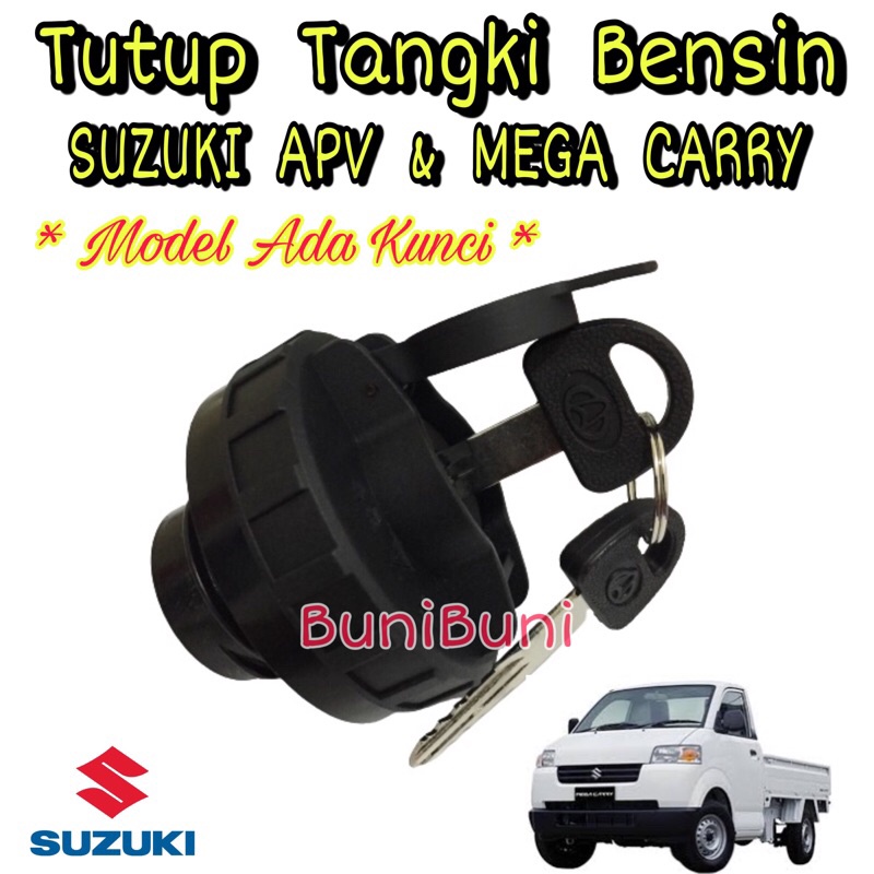 Tutup Tangki / Tengki Minyak Bensin Mobil Suzuki APV &amp; Mega Carry Pick Up (Dengan Kunci)