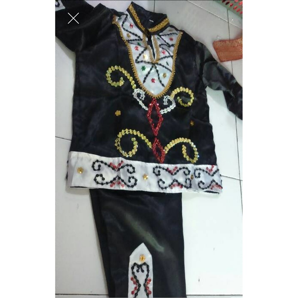 Baju adat kalimantan tengah size S &amp; M