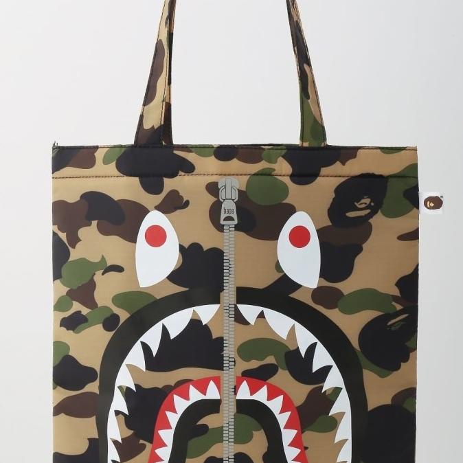 Tote bag BAPE Shark Appendix Megazine PRAKTIS