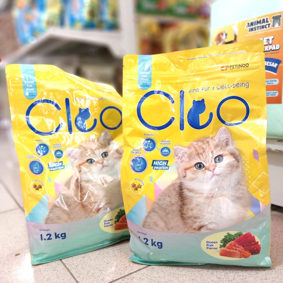 Makanan Kucing Cleo Kitten 1,2kg Freshpack - Makanan Kucing Cleo