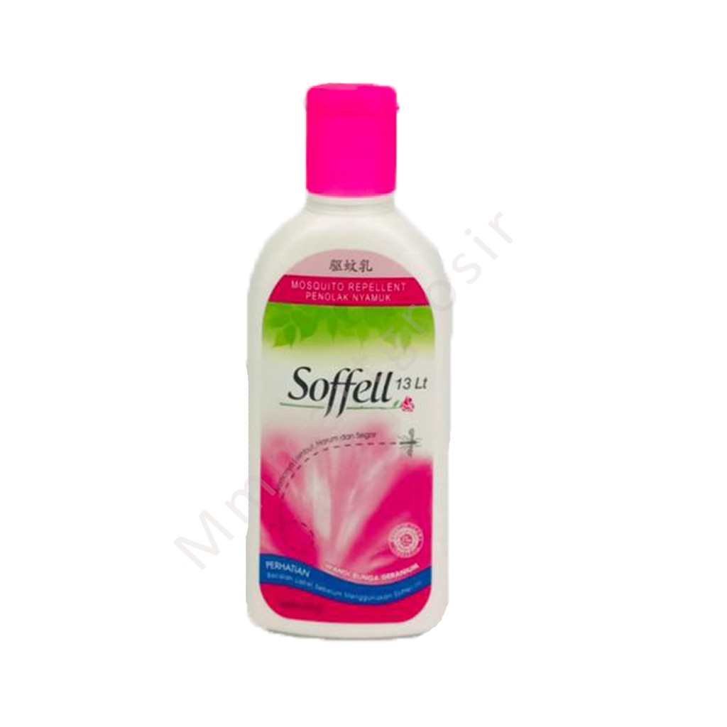 Soffell / Lotion anti nyamuk / Jeruk / Geranium / 80ml