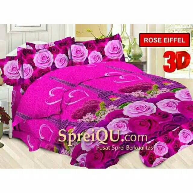 Sprei bonita 3d ukuran 160X200 dan 160X180