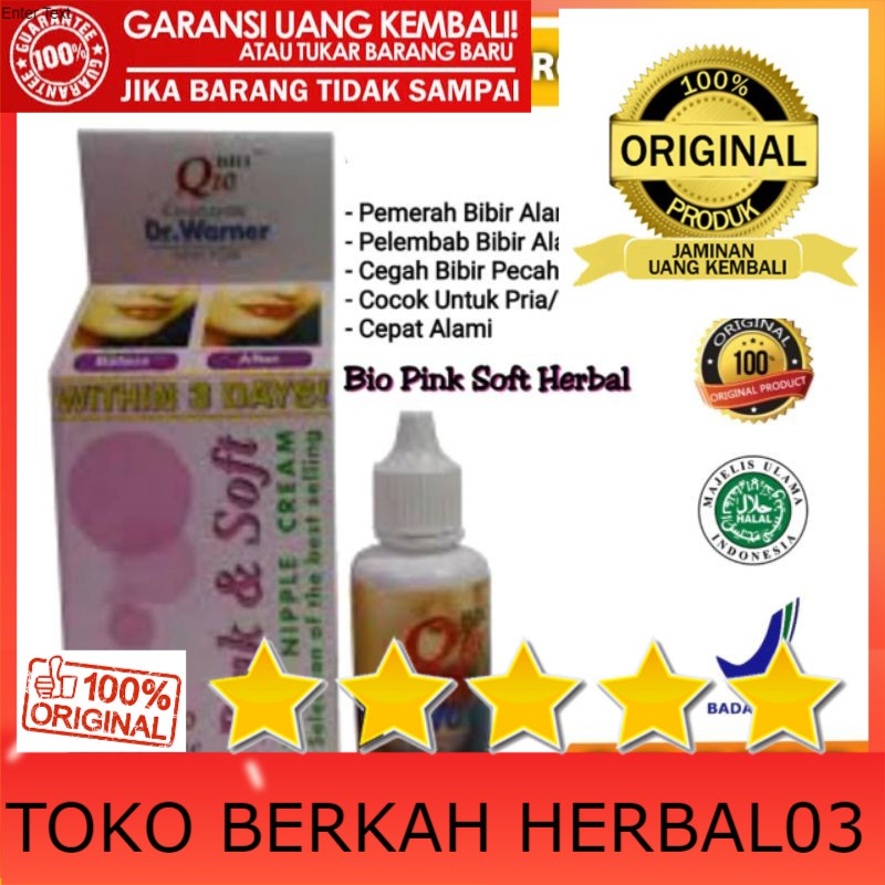 100% ASLI Pink And Soft Obat Pemerah Bibir Secara Permanen Cocok Untuk Pria Wanita 100% Asli Origina