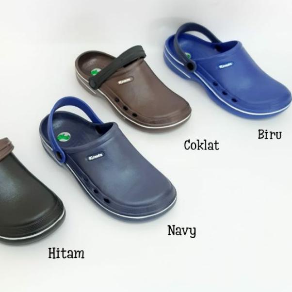 SEPATU SANDAL MODEL CROCS# Sandal karet cowok/ pria ➭